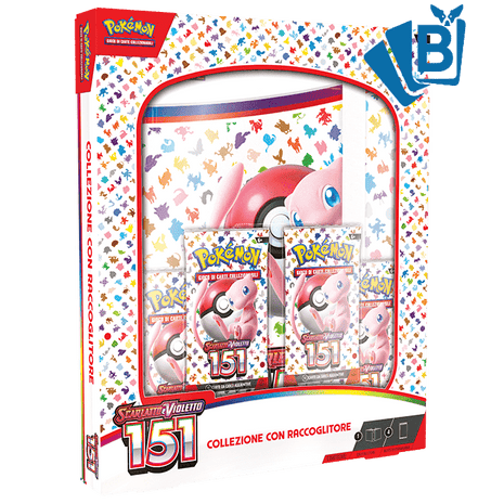Pokemon Collezione 151 con Raccoglitore ITA