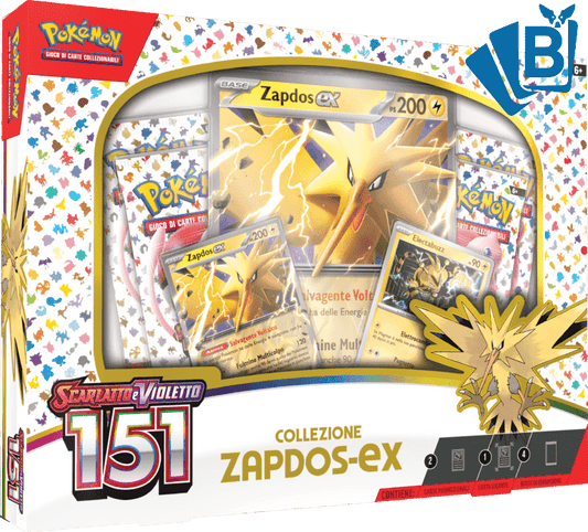 Pokemon Collezione 151 Zapdos-ex ITA