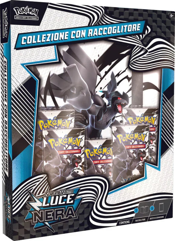 Pokemon Collezione con Raccoglitore Luce Nera