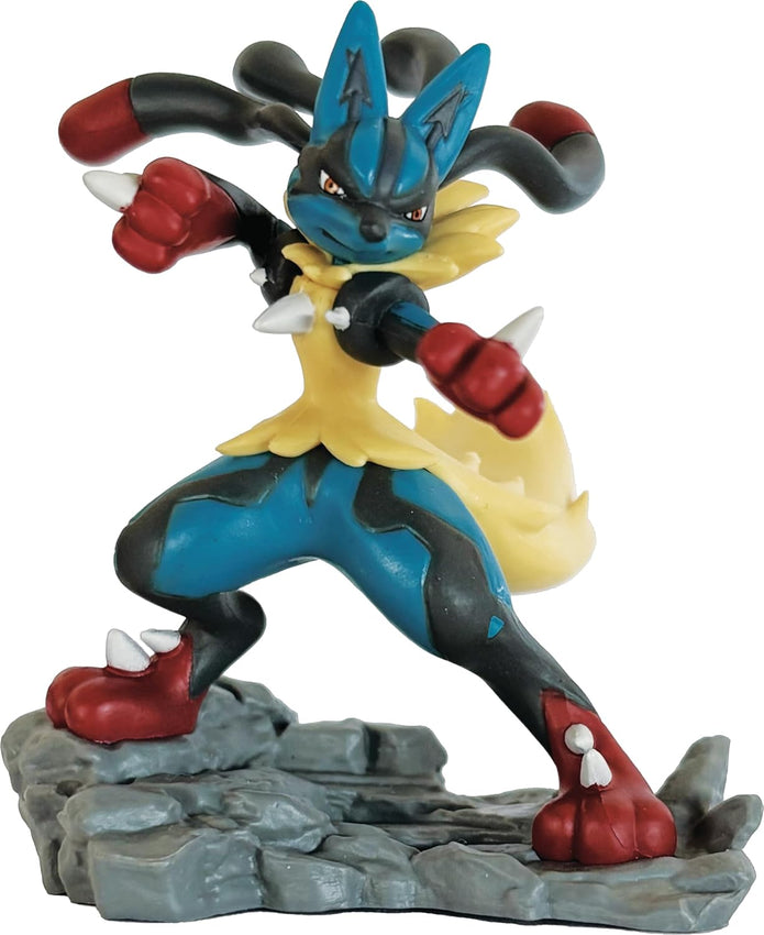 Pokemon Collezione con statuina Mega Lucario Ex ITA