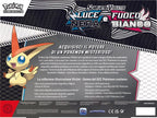 Pokemon Collezione Illustrazione Victini Luce Nera e Fuoco Bianco
