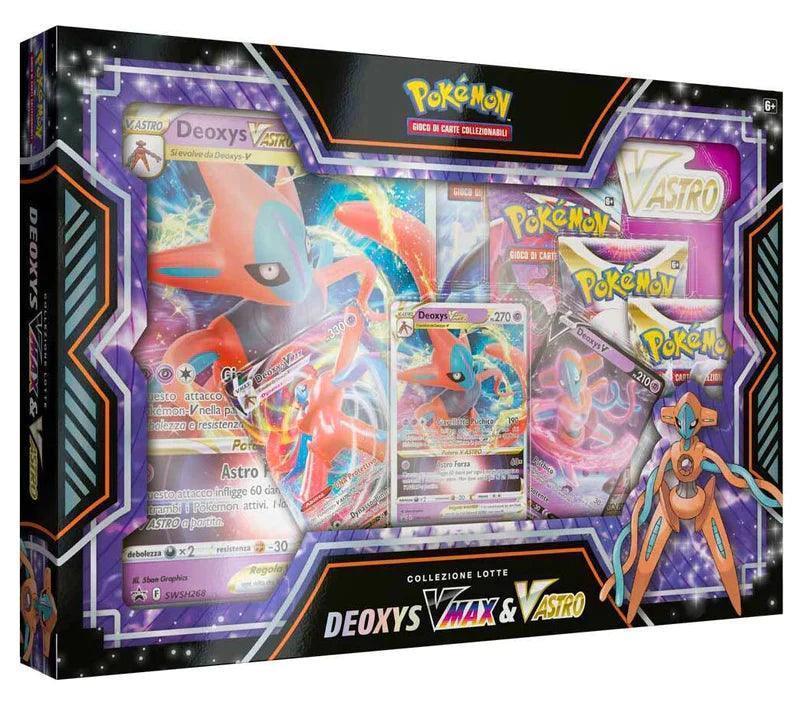 Pokèmon Collezione Lotta Deoxys VMAX e V ASTRO IT -