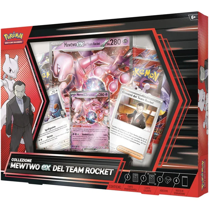 Pokemon Collezione MewTwo Ex del Team Rocket ITA