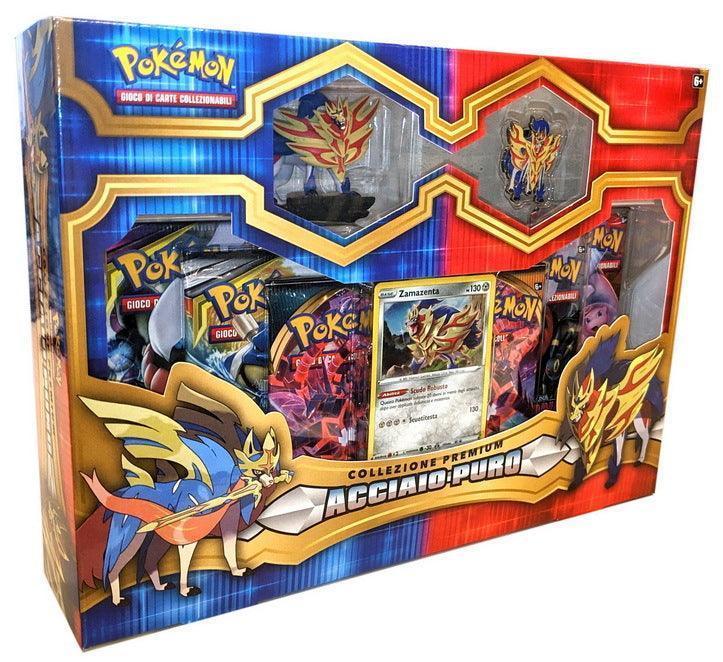 Pokèmon Collezione Premium Acciaio Puro - Zamazenta -