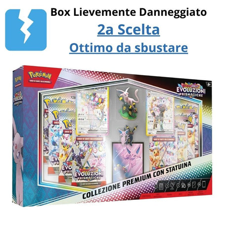 Pokémon Collezione Premium con Statuina Evoluzioni Prismatiche ITA - 2a Scelta