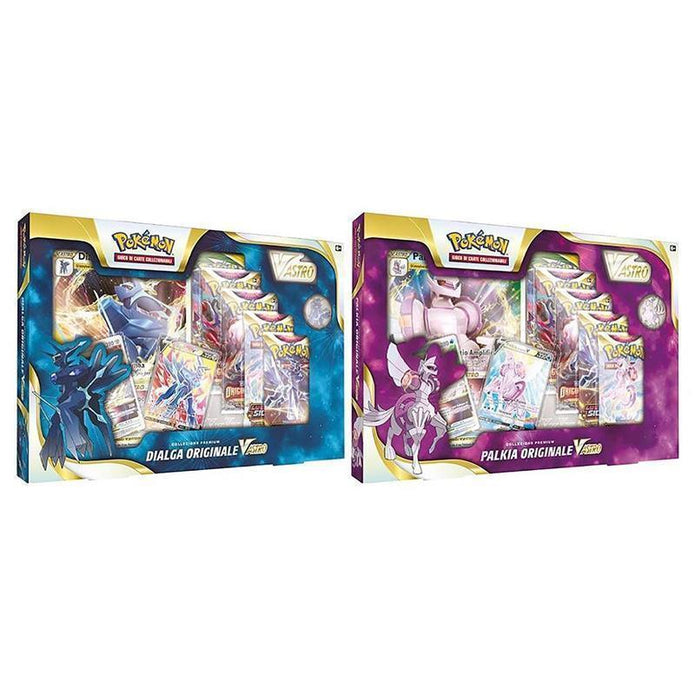 Pokèmon Collezione Premium Dialga Palkia Originale V-Astro