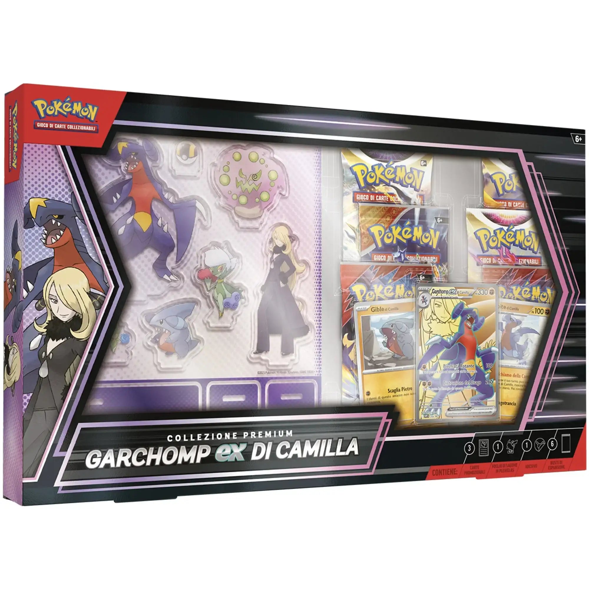 Pokémon Collezione Premium Garchomp-EX di Camilla - Italiano