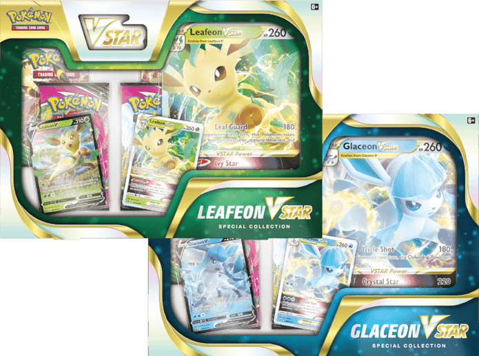 Pokemon Collezione Speciale Leafeon-V Astro/ Glaceon-V Astro (EN)