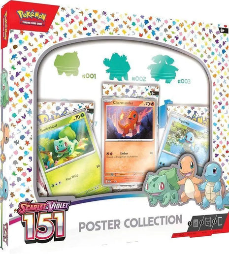 Pokemon Collezione Starter 151 con Poster ENG