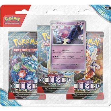Pokemon Corona Astrale Blister 3 Pacchetti ITA - Latias e Tinkaton