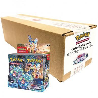Pokemon Corona Astrale Display Case di 6 Box da 36 Buste ITA