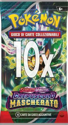 Pokèmon Crepuscolo Mascherato Bundle di 10 Bustine