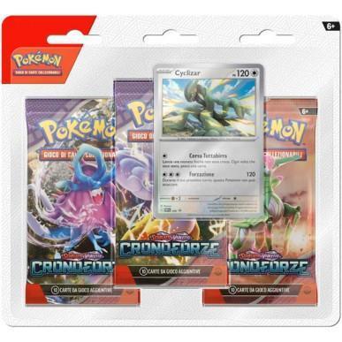 Pokemon Cronoforze 3 Pack Blister Cyclizar (ITA)