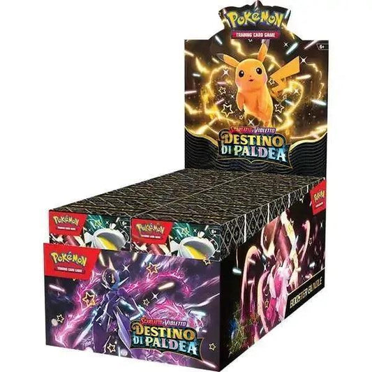 Pokemon Destino di Paldea Bundle da 6 Bustine ITA Box da 10 Sealed -