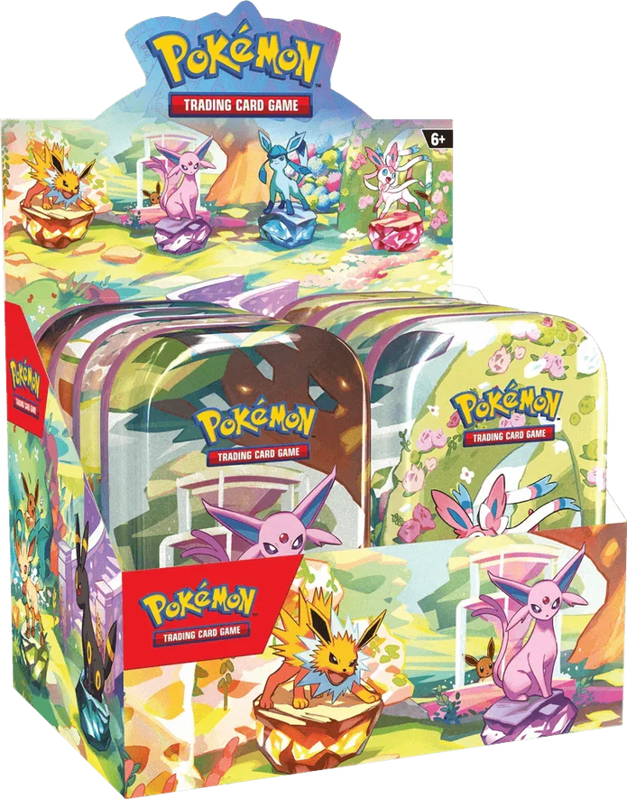 Pokemon Evoluzioni Prismatiche Box Mini tin ITA - Box Minitin da 8 Sealed