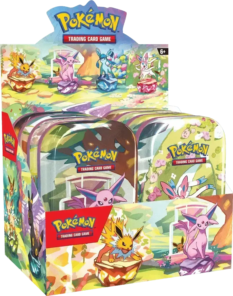 Pokemon Evoluzioni Prismatiche Box Mini tin ITA - Box Minitin da 8 Sealed