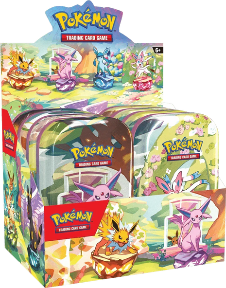 Pokemon Evoluzioni Prismatiche Box Mini tin ITA - Box Minitin da 8 Sealed