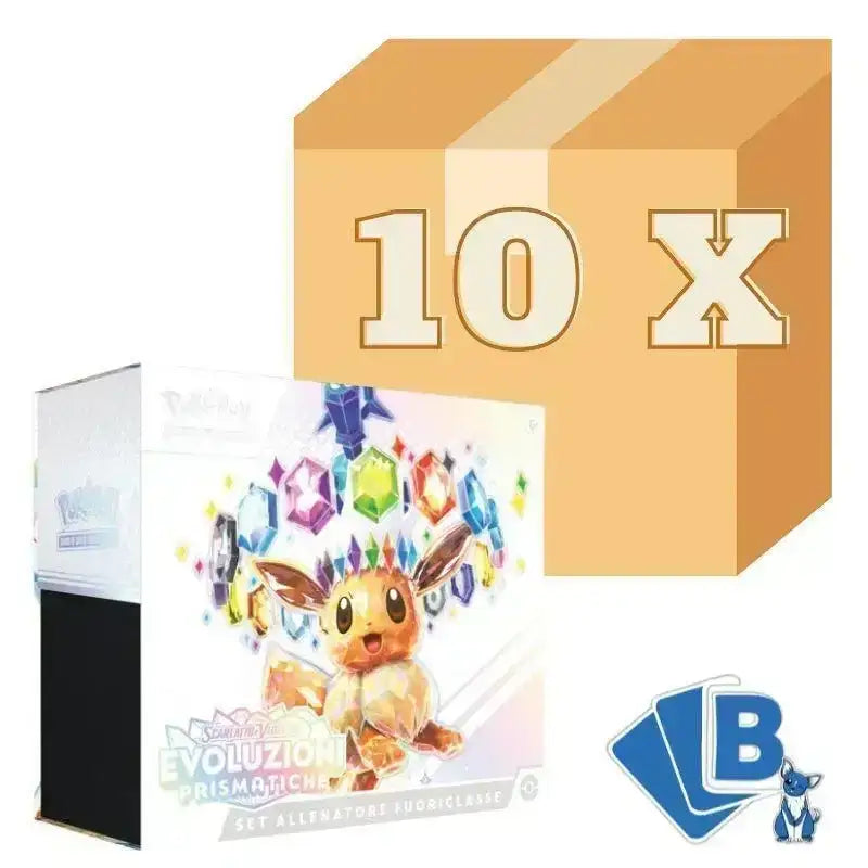 Pokemon Evoluzioni Prismatiche Set Allenatore Fuoriclasse ITA - Case da 10