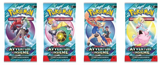 Pokemon Avventure Insieme Artset di Bustine