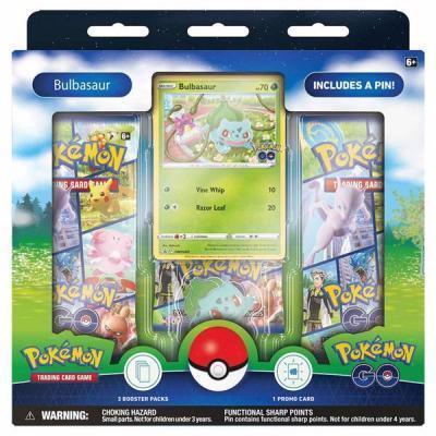 Pokémon GO Collezione con Spilla Bulbasaur ENG