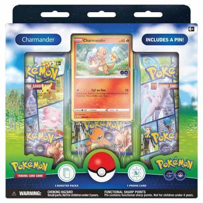 Pokémon GO Collezione con Spilla Charmander ENG