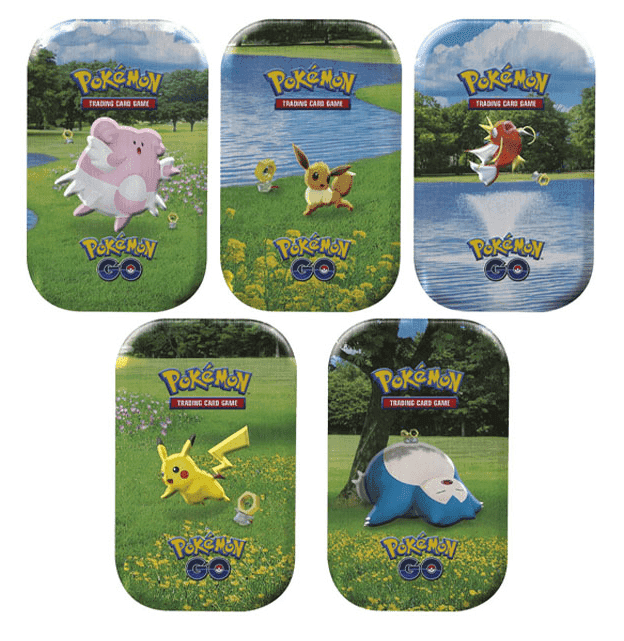 Pokémon GO MiniTin ENG da collezione Set da 5
