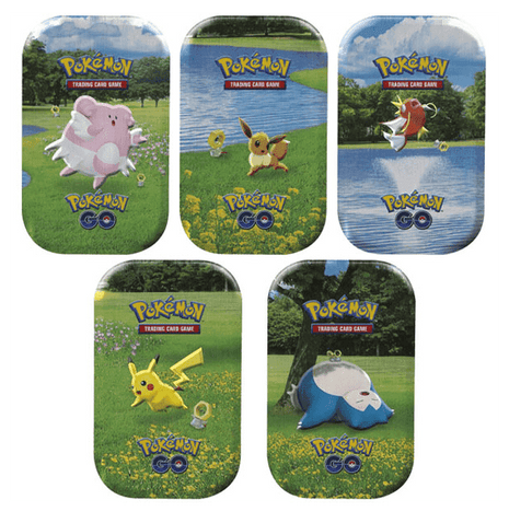 Pokémon GO MiniTin ENG da collezione Set da 5