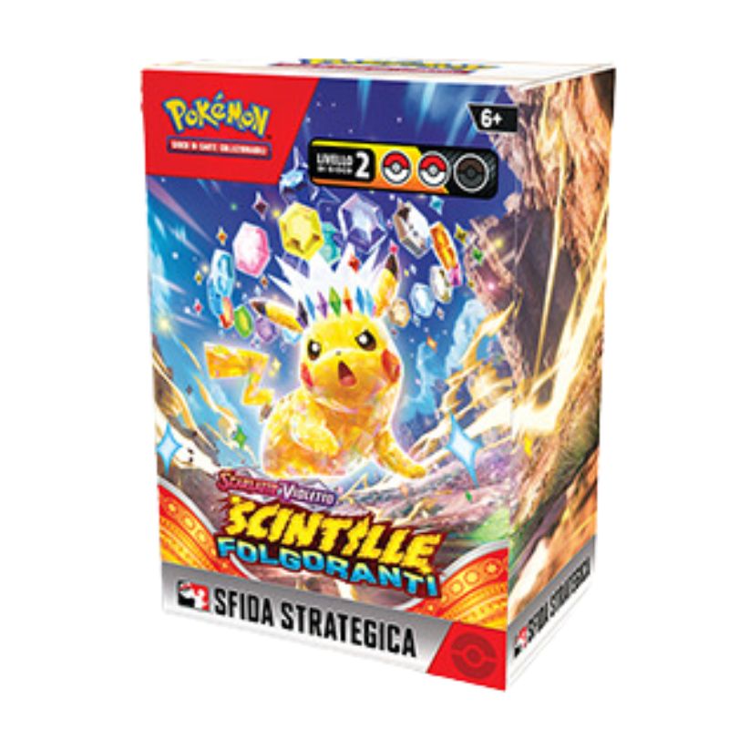 Pokemon Scintille Folgoranti Kit Prerelease Sfida Strategica ITA