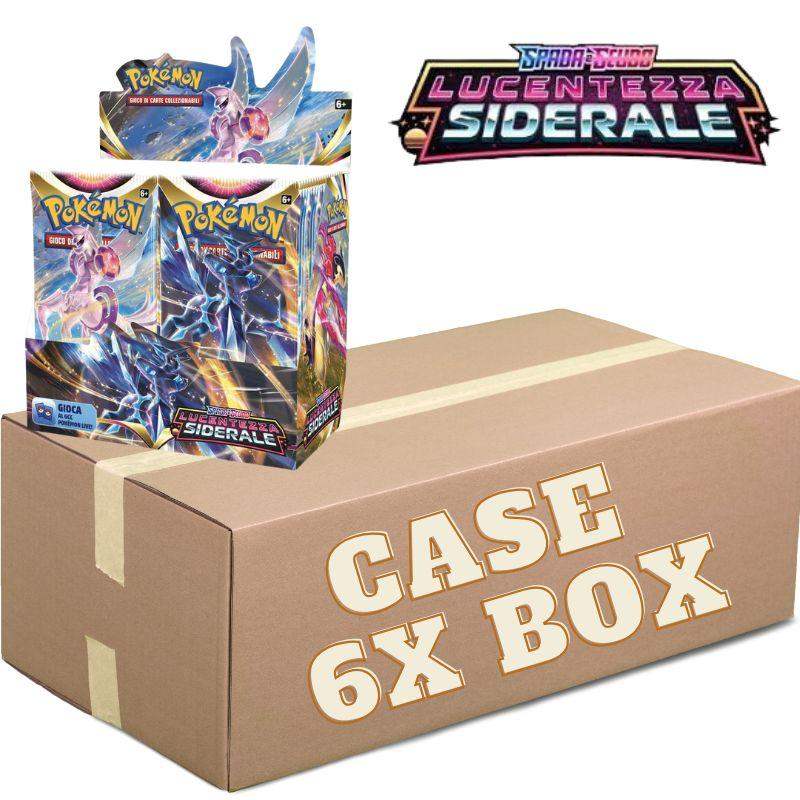 Pokèmon Lucentezza Siderale Case da 6 Box ITA