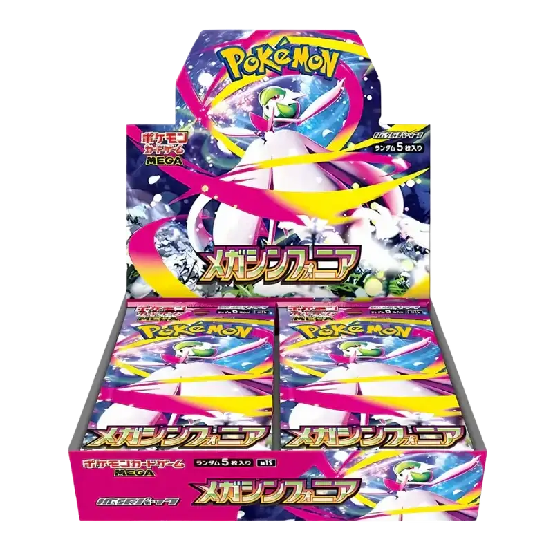 Pokemon M1S Mega Symphonia Display Box 30 Bustine JAP