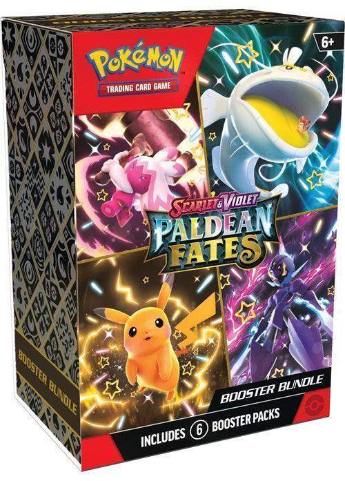 Pokemon Paldean Fates Bundle 6 Booster Bustine ENG