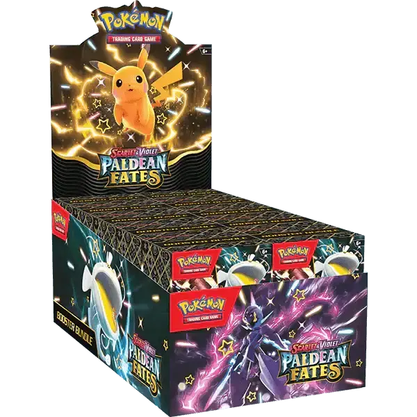 Pokemon Paldean Fates Bundle 6 Booster Bustine ENG