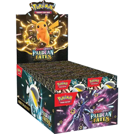 Pokemon Paldean Fates Bundle 6 Booster Bustine ENG