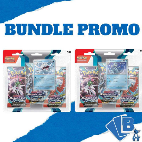 Pokemon Paradosso Temporale Blister 3 Buste + Promo Bundle ITA