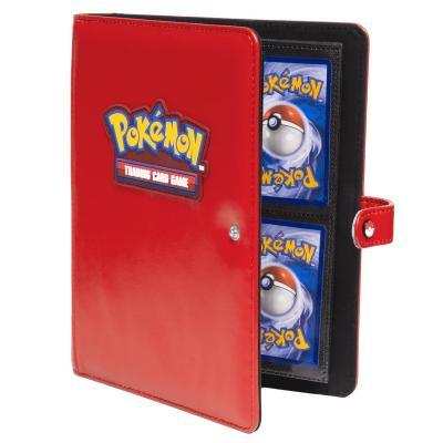 Pokémon Premium Red Snap Binder 4+4 tasche/ 20 fogli