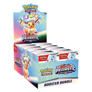 Pokemon Prismatic Evolutions Bundle 6 Bustine ENG- Sealed Box da 10