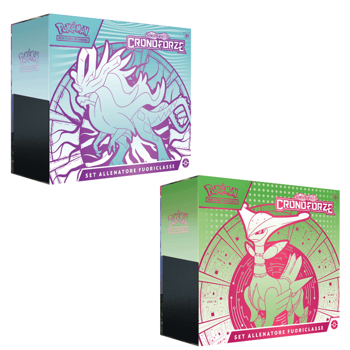 Pokemon Scarlatto e Violetto Cronoforze Bundle Set Allenatore Fuoriclasse