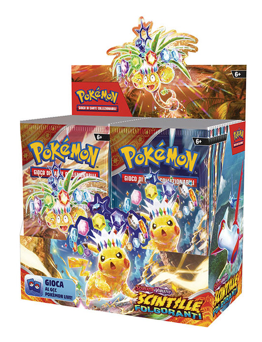 Pokemon Scintille Folgoranti Display Box 36 Bustine ITA