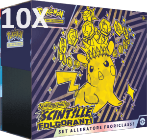 Pokemon Scintille Folgoranti Set Allenatore Fuoriclasse ITA - CASE 10 ETB