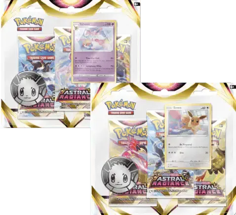 Pokemon Spada e Scudo Astral Radiance - 3 Pack Blister - En