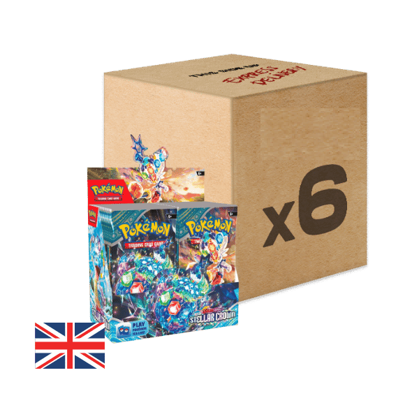 Pokemon Stellar Crown Display Box 36 Booster ENG - Case 6 Box