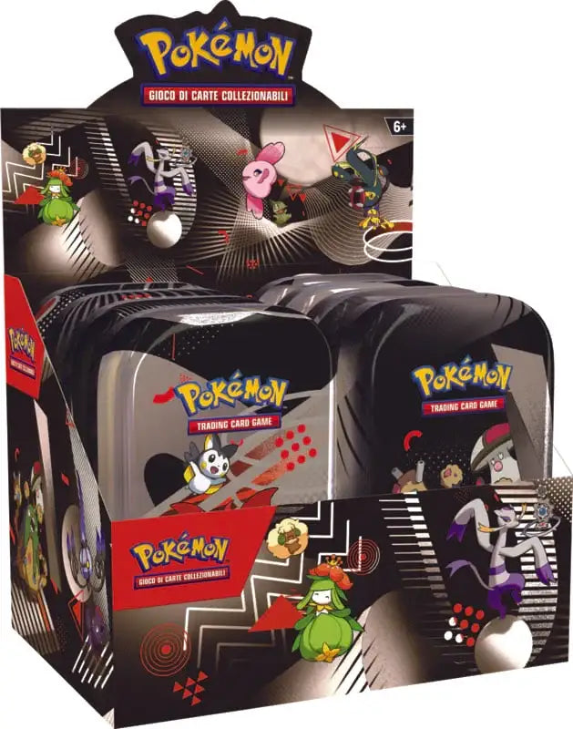 Pokemon SV10.5 Mini Tin Unima Luce Nera e Fuoco Bianco Box Sealed