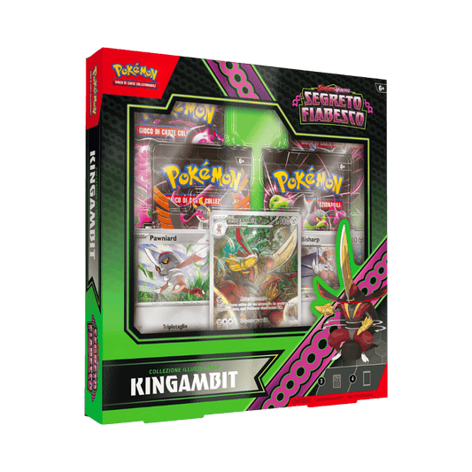 Pokemon SV6.5 Segreto Fiabesco Confezione Illustrazione Kingambit ITA -