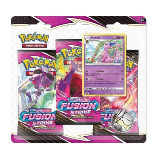 Pokemon Sword and Shield - 2 Blister 3 Pack Fusion Strike