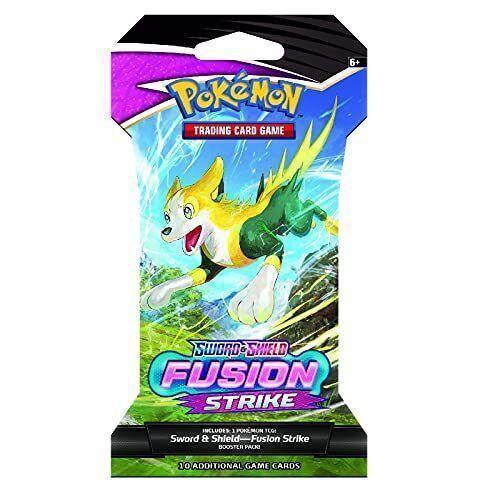 Pokèmon Sword &amp; Shield 8 Fusion Strike Sleeved Booster