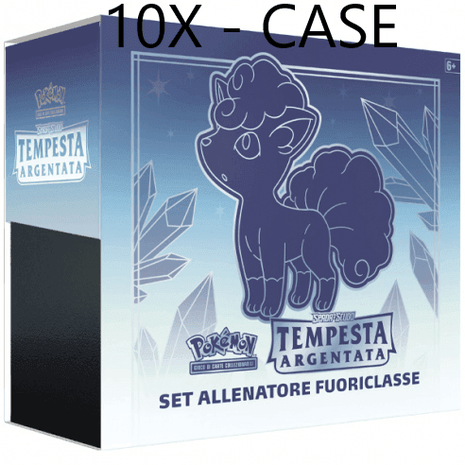 Pokemon Tempesta Argentata Set Allenatore Fuoriclasse ITA CASE DA 10