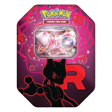 Pokemon Tin da Collezione Team Rocket Mewtwo Ex ITA