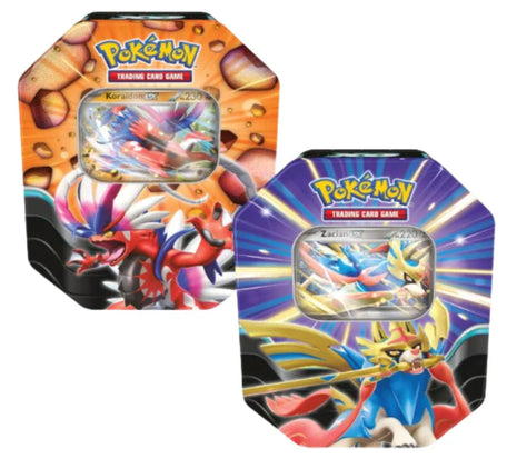 Pokemon Tin Leggende Sovrane Zacian-Ex + Koraidon ITA