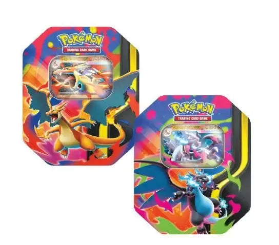 Pokemon Tin da Collezione Mega Charizard Y e X - Coppia ITA