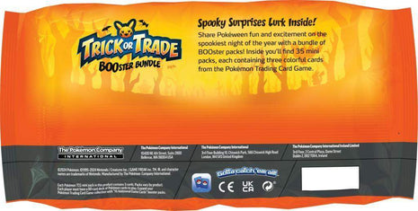 Pokemon TRICK OR TRADE 2024 BOOster Pack 35 Packs ENG